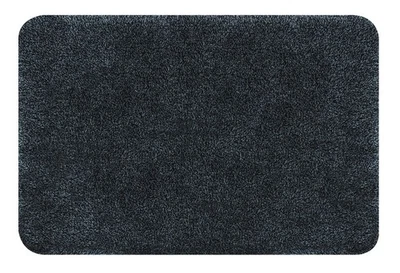 spirella Badematte Badteppich Badvorleger Duschvorleger 55x65 Schwarz Brizzolo - Bild 1 von 3