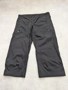 Patagonia Trousers Womens Medium Black Capri Shorts Pants Hiking Walking W36 L22 - Picture 1 of 11