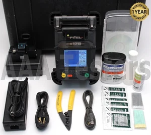 FiTeL S-178A SM MM Fiber Core Alignment Fusion Splicer w/ Cleaver S178 S178A - Picture 1 of 10