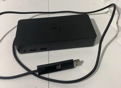 Estación de Acoplamiento Universal Dell D6000 USB-C, Display Link 4K Dock HDMI Ethernet Foto 1 de 3