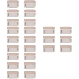 4 Pieces Storage Compartment Miss Women's Boxes for Wardrobe Sock Organiser - Picture 1 of 12