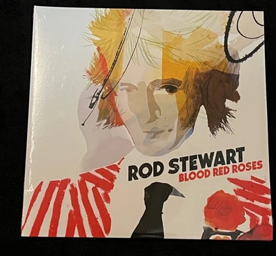 Blood Red Roses By Rod Stewart 2LP (Vinyl Record, 2018) NEW SEALED  - Image 1 of 4