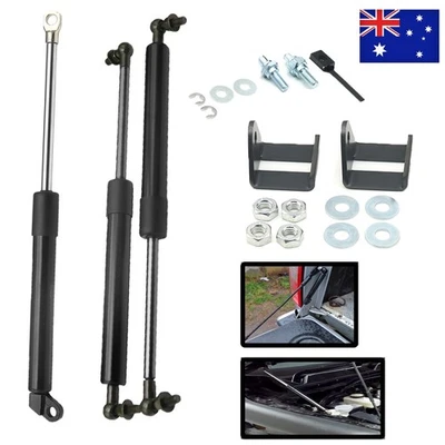 For Nissan Navara Np300 2005-2018 Front Hood And Rear Gas Spring 3pieces - image 1 of 4
