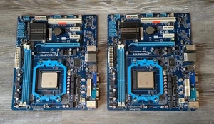 2 placas base Gigabyte M68MT-S2 con CPU AMD Athlon II - Imagen 1 de 6
