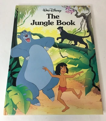 Disney's The Jungle Book Twin Books Longmeadow Press Series Oversized HC 1991 - Image 1 of 4