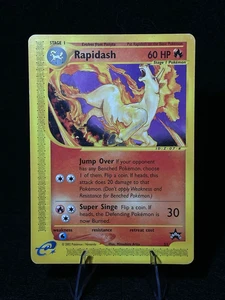 Pokémon Rapidash 51/53 WOTC Promo LP Regolare Carta TCG Fuoco Vintage - Foto 1 di 2