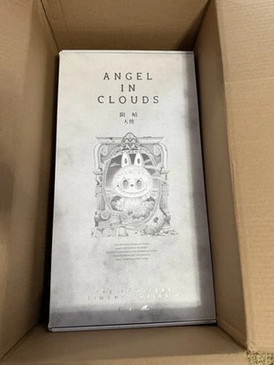 Pop Mart The Monsters Labubu Zimomo Angel in Clouds WITH TOTE! 100% AUTHENTIC! - Image 1 of 4