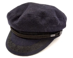 Vintage Royal Navy Wool Imper Camaret Breton Boatman’s Cap UK 7 1/4 - Bild 1 von 11