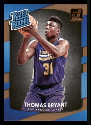 2017-18 Donruss #160 Thomas Bryant RR RC - Image 1 of 2