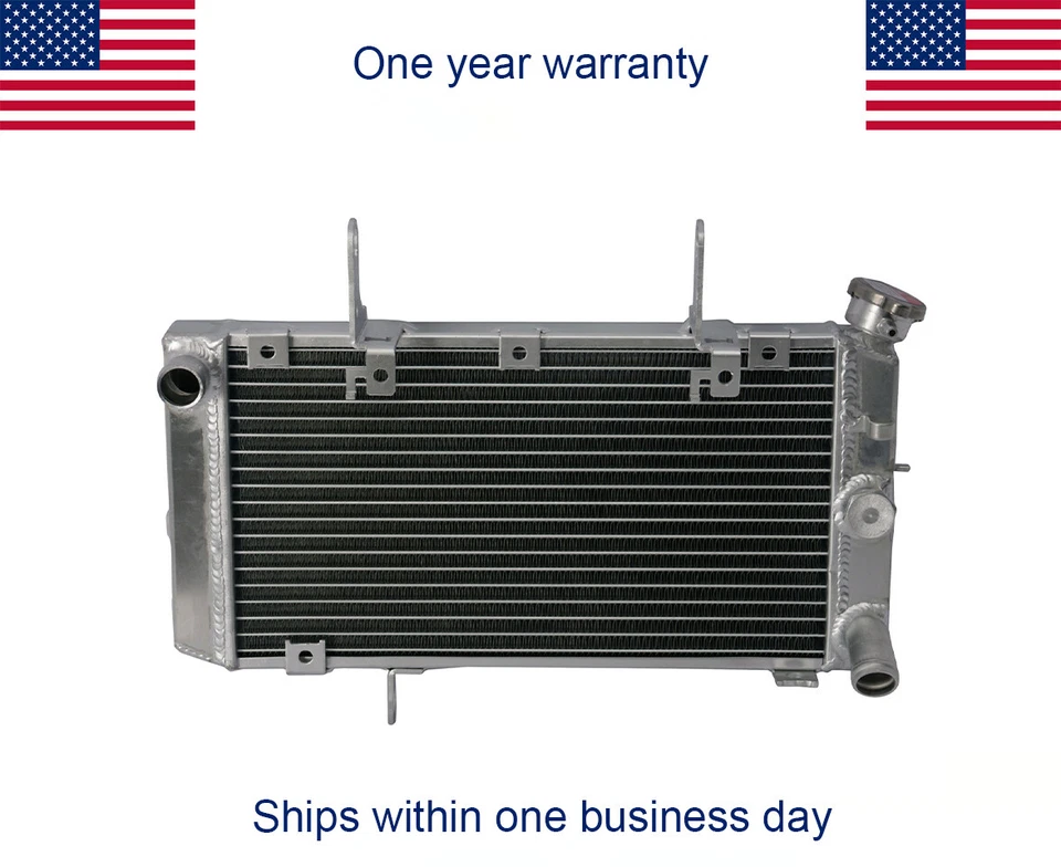 Full Aluminum High Performance Radiator For 2002-2012 Suzuki Vstrom 1000 DL1000 - Image 1 of 4