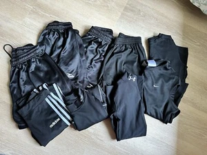 Boys Athletic Shirt Leggings Shorts Adidas Under Armor Nike Large Lot Soccer - Picture 1 of 3