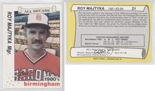 1990 Best Birmingham Barons All Decade Roy Majtyka #21