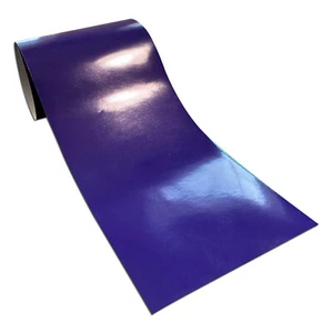 6"x60" Purple Glossy Vinyl Strip Decal Winshield Banner Boat Trailer Windows - Picture 1 of 1