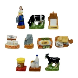 Collectible Porcelain Beans _ Once Upon a Time Milk _ Complete Set - Picture 1 of 2
