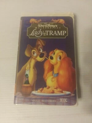 Walt Disney's Lady And The Tramp Masterpiece VHS 14673 - Image 1 of 4