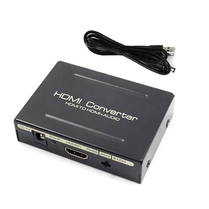 1080P HDMI To HDMI+SPDIF+ R/L Analog Audio Output Converter Connecter Splitter b - Picture 1 of 9