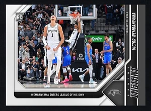 2024 PANINI INSTANT ⭐ VICTOR WEMBANYAMA ⭐ HISTORY FOR WEMBY ☄️ N. 384 - Imagen 1 de 2