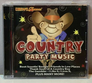 Drew's Famous Country Party Music Audio CD Gambler Boot Scootin' Boogie - Picture 1 of 4