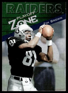 1997 Playoff Zone #118 Tim Brown Near Mint or Better - Picture 1 of 2