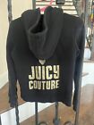 Little Girl’s Size 5 Juicy Couture Hoody Jacket Lightweight Black/Gold