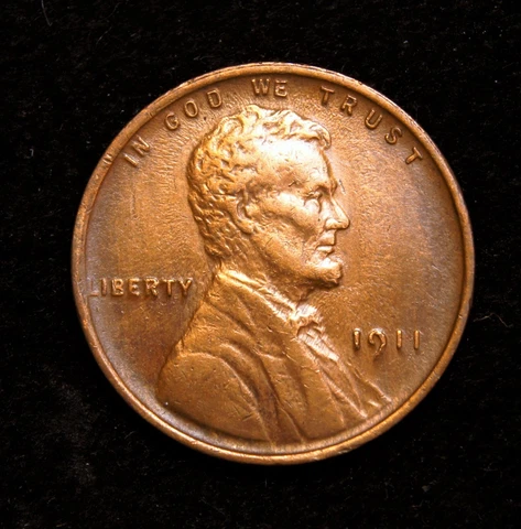 1911 Lincoln Wheat Cent  AU++ Cover