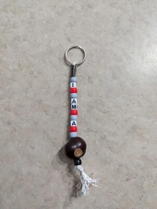 Ohio State Buckeye Perlen Schlüsselanhänger - Bild 1 von 3