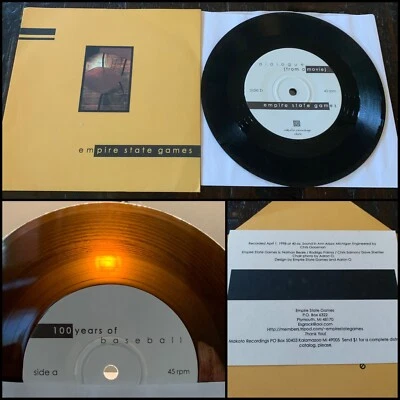 EMPIRE STATE GAMES 100 Years Of Baseball 7” Vinyl-Saves The Day Koufax Remainder Foto 1 de 4