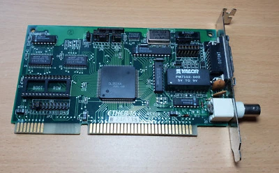 Rare Vintage Adapter D-Link DL3516A 10Mbps BNC Ethernet ISA Card - Image 1 of 2