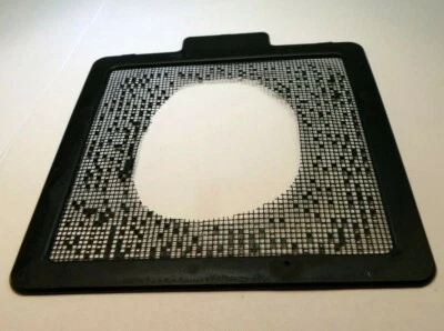 Lindahl Plastic Vignetter Mask Frame 4.5X4.5" bellows 2.5 Large Vertical Oval - Image 1 of 4