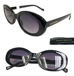 NWT Womens Sunglasses Lucky Brand SLBD152 Black/Gray $80.00 - Picture 1 of 8