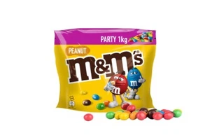 M&M´s Peanuts, 1kg Beutel - Bild 1 von 2