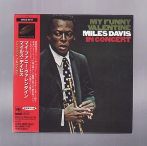 (CD) MILES DAVIS - My Funny Valetine / Japan / Mini LP Cover w/ OBI - Picture 1 of 2