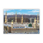 Islamic Traditional Madina Painting Frame Multicolour For Wall Decor 24 X36 Inch