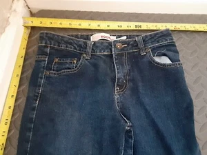 Faded Glory Girls BootCut Mid Rise Denim Jeans sz 14 (27x27) #S164 - Picture 1 of 7