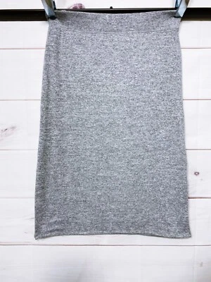 Gap Womens Skirt Size M Gray Stretch Side Slit Pull On - Image 1 of 4