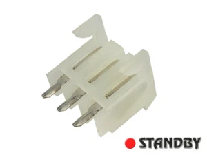 10pcs 3.96mm (.156") Pitch Connectors series 41815, 3 circuits, MOLEX 09-48-3036 - Bild 1 von 2