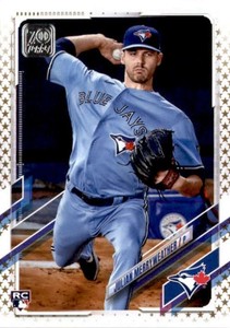 2021 Topps Gold Stars #581 Julian Merryweather RC Rookie Blue Jays