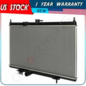 Aluminum Radiator Fits 2007 08 09 10 11 2012 Nissan Sentra 2.0L Downflow - Picture 1 of 9