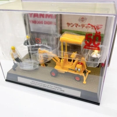 Yanmar YNB300 50th Anniversary Mini Excavator 1/50 Diorama Rare Collectible - Image 1 of 4
