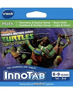 Vtech - InnoTab - Gioco di matematica Teenage Mutant Ninja Turtles - nuovo - Foto 1 di 1