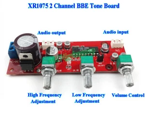 XR1075 2CH Stereo BBE Tone Board Volume Control Audio Processor Exciter Module - Picture 1 of 4