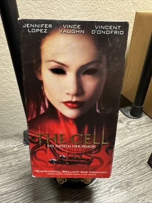 The Cell VHS 2000 Jennifer Lopez Vince Vaughn Horror Thriller Sci Fi Tape Foto 1 de 4