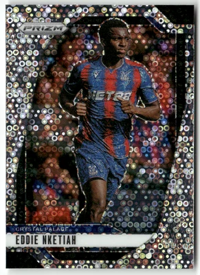 2024-25 Panini Prizm Premier League No. 171 Eddie Nketiah Disco Prizm - Imagen 1 de 2
