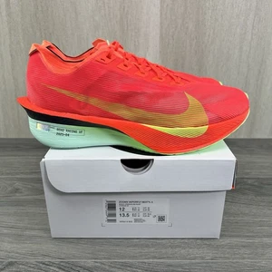 Nike Zoomx Vaporfly Next %4 Größe 12 Herren hellkarmesinrot limette Blast Laufschuhe - Bild 1 von 13