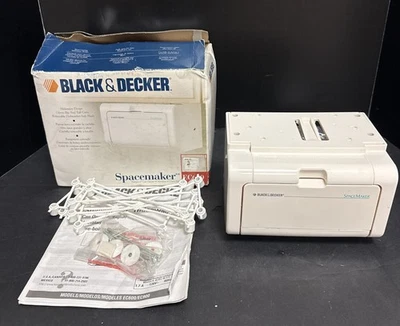 Black & Decker EC600 Espaciaparador Bajo Mostrador Abridor de Latas Blanco Caja Abierta Foto 1 de 4
