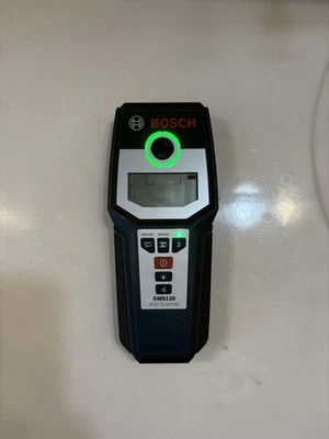 Bosch GMS 120 Wandscanner Bolzensucher, Holz, Stahl, elektrischer Detektor EUC - Bild 1 von 3