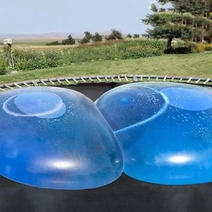 47 Inch Giant Water Bubble Ball, Inflatable Water-Filled Ball Soft Rubber Bal... - Picture 1 of 4