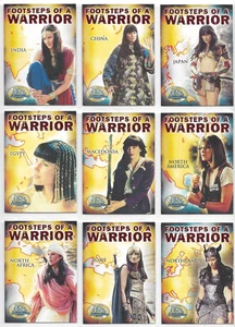 Xena - Beauty & Brawn 9-Card Footsteps Of A Warrior Chase Set - NM Rittenhouse - Picture 1 of 2