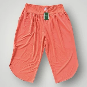 Neu mit Etikett Halara Caprihose hoch tailliert Crossover-Tasche schnelltrocknend Größe 2X - Bild 1 von 10
