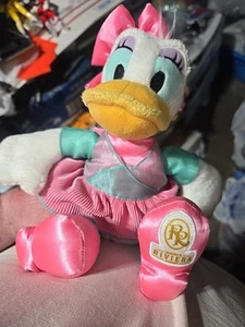 "Vestido de felpa rosa pato margarita exclusivo de Disney World Riviera Resort 12""" - Imagen 1 de 23